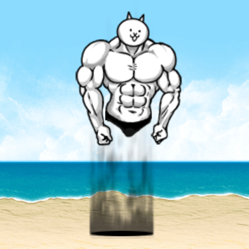 Beefcake Cat